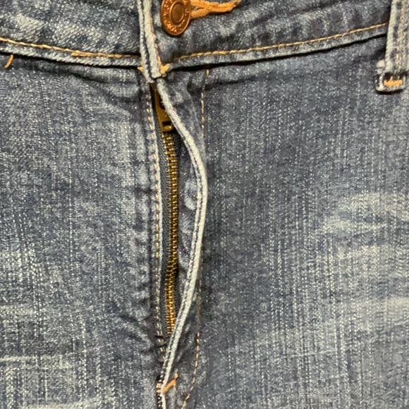 Levi’s Signature Low Rise Boot Cut Jeans Denim Medium Wash size 16 Long Western - Picture 3 of 12